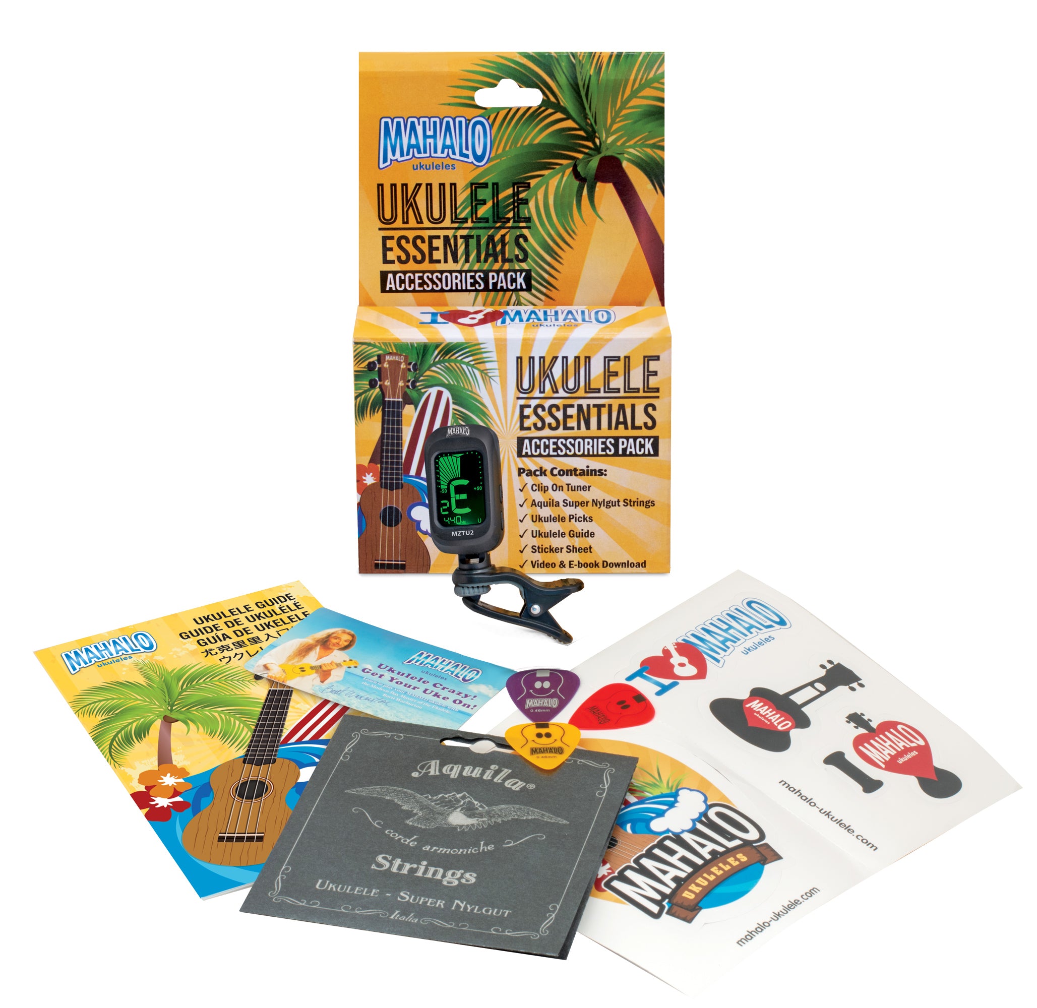 Mahalo | MZK1 | ESSENTIALS ACCESSORIES PACK | Mahalo | MZK1 | ESSENTIALS ACCESSORIES PACK |